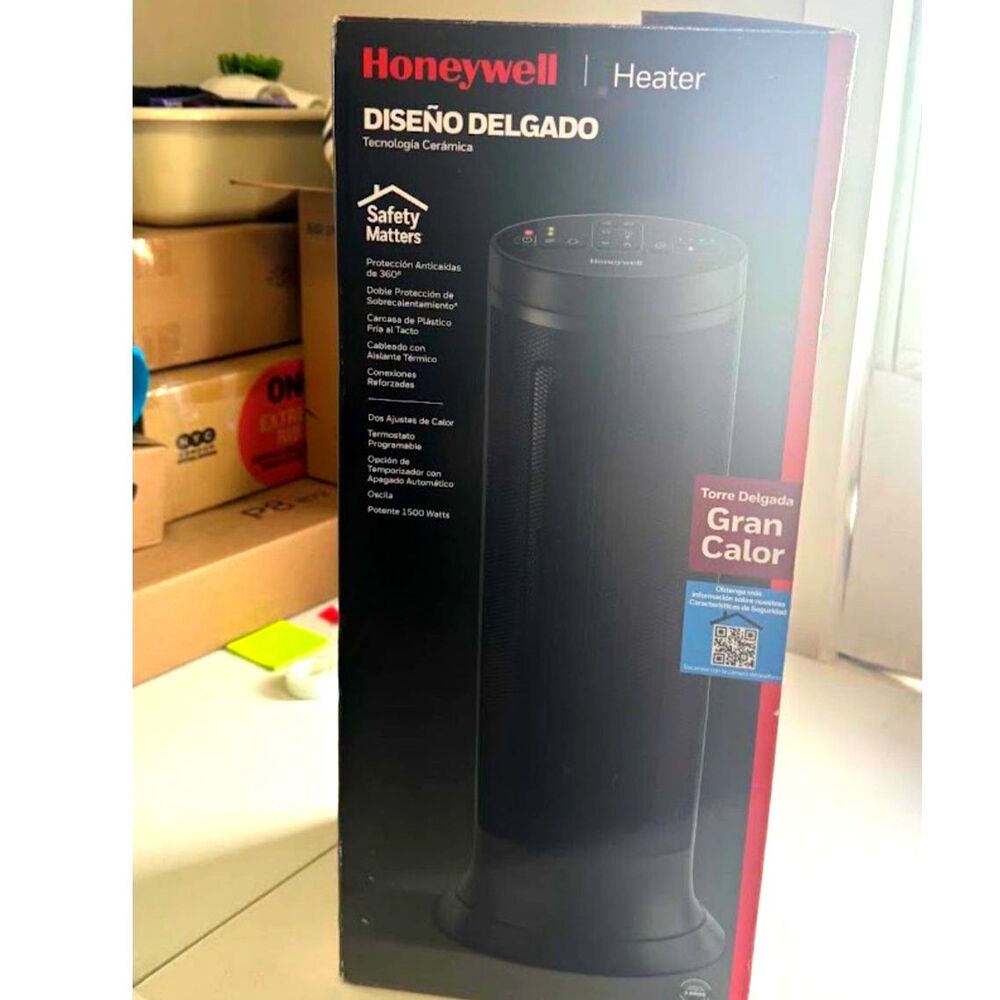 Electric Heater Honeywell Slim Ceramic in box